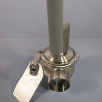 ALFA LAVAL TRICLOVER 2" SHUTOFF VALVE 000003 Unique 7000 Part# 9613321561