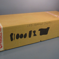 Allen Bradley InView Spectrum Controls LED Message Display Ser. C 2706-P42R-SC