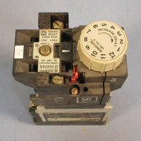 Square D 8501 XO 40 Form HW Series A Control Relay w/ XTD2 Timing Relay