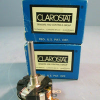 CLAROSTAT POTENTIOMETER 58C150K Lot of two 7530496