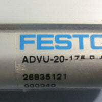 Festo ADVU20175PA Pneumatic Compact Air Cylinder 145PSI Max 175mm Stroke