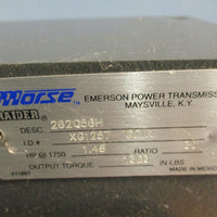 MORSE Raider 262Q56H30 XG1257 Right-Angle Worm Gear Speed Reducer, 56C, 30:1