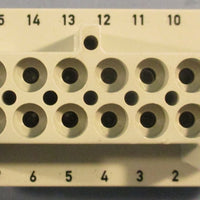 Epic H-BE 16 BS Female Connector 16-Pin 600VAC 6kV H-BE16BS Lot of 2