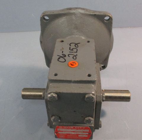 HUB-CITY 0220-60335-184 GEAR REDUCER RATIO 20:1 MODEL 184 STYLE A