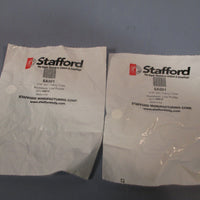Lot of (2) Stafford TwoPiece ClampType Shaft Collar 1/16" 8A001