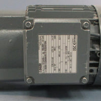 Bauer BG0611/D08MA4WTFK/ESX010A4 Gearmotor 121244541 0.25kW 17mm Shaft Dia