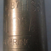 Guhring End Mill Cutter: 5/8"DIA(15.87mm), HSS, 2FL