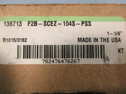 Dodge F2B-SCEZ-104S-PSS 2-Bolt Flange Bearing Unit E-Z Kleen 1-1/4" Bore