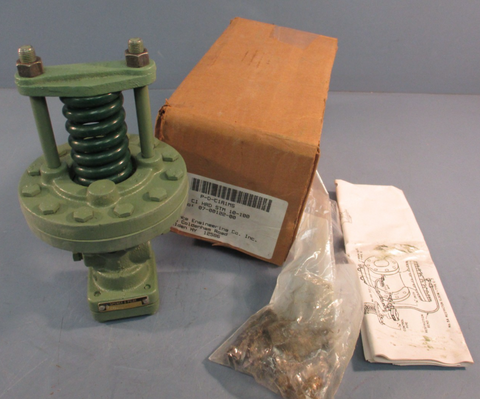 Emerson Spence P-D-C1A1MS D-Series Pilot Regulator 1/4" NPT 10-100 PSI Cast Iron