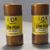 Buss Low Peak Dual Element Time Delay Fuse LPJ50SPI 19Y Lots of 2