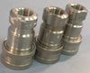 Parker SH4-62 Hydraulic Quick Disconnect Series 60 1/2" FNPT Female Lot of 3