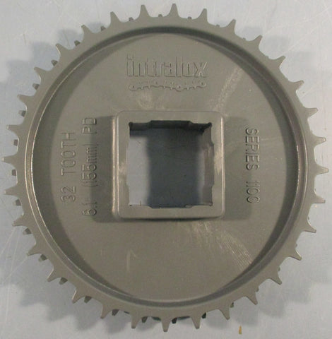 Intralox Series 1100 Square Bore Sprocket 32 Tooth 6.1" PD Lot of 2