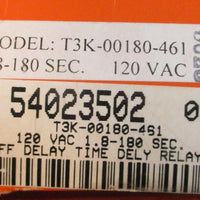 National Controls Corporation T3K180461 Solid State Timer 1.8180Sec 120VAC