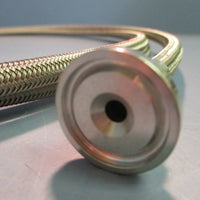 RubberFab SS Flexible Metal Hose 04RFST04TC04TCSS144 ¼ID x 12ft LG NEW
