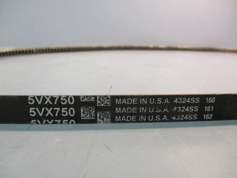 Gates Super HC 5VX750 Industrial VX-Wedge Accessory Drive Belt