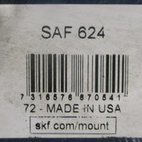 SKF SAF 624 Pillow Block Bearing Housing SAF624 6-5/16" Center Height NOS