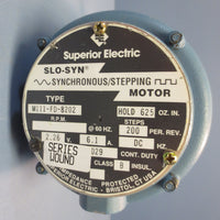 Superior Electric SLOSYN Synchronous Stepping Motor 200 Steps/Rev M111FD8202
