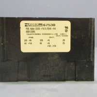 (Lot of 2) Ferraz Shawmut 67530 Power Distribution Block 600V CU9AL