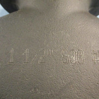 FLOWSERVE 48T-FS2 CHECK VALVE 1975 PSI, SIZE 1-1/2", SERIES 701, 100 F