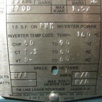 ABB Baldor CECP83774T-4 3-Phase Motor 10HP 1765RPM 460V 1-3/8" Shaft Dia