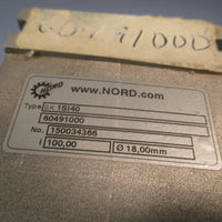 NORD AC Electric Motor 230/450v, 3 ph, 1700 rpm 60Hz, TEFC 8009381215.00