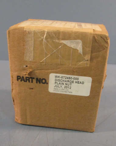Kidde-Fenwal WK-872450-000 (Discharge Head, Plain Nut)