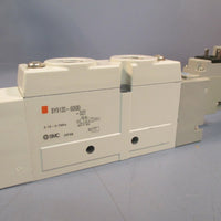 SMC 4Way Solenoid Valve, 2 Position, 12 VDC, SY91206DOD