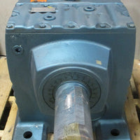 Sew Eurodrive R147AKS Gearbox 83.47:1 Ratio 115100LbIn Torque 43/8" Shaft Dia