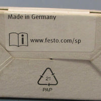 Festo VADMEI1/8 Vacuum Generator 35531 KD02 1.4mm Nozzle 1.58 Bar Sealed