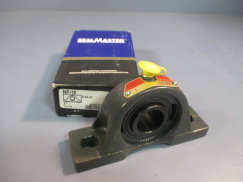 SealMaster 1" 2 Bolt Pillow Block Bearing NP-16