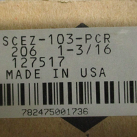Dodge 4 Bolt Flange Block Bearing F4BSCEZ103PCR 13/16" Bore