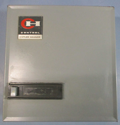 Cutler Hammer A10CN0 Motor Starter w/ Allen Bradley 800T-J2 & Enclosure