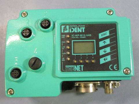 Pepperl + Fuchs Dent ICKPB12V45 Ethernet Control Interface Unit 125887 2030V