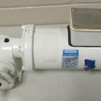 Leeson CM38T17FZ18A Gearmotor K15B 20:1 Ratio 86 RPM 0.25 HP 1/2" Shaft Dia