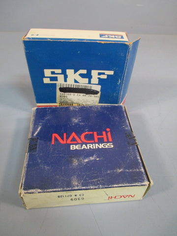 SKF/Nachi Ball Bearing (Lot of 2) 6309