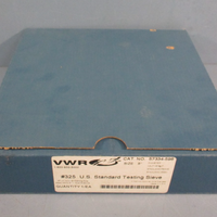VWR 57334596 #325 U.S. Standard Testing Sieve 8" Dia 0.032mm Wire Dia Stainless