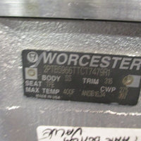 WORCESTER TANK BOTTOM VALVE SS,  2PTB5966TTCT7479R1 171036