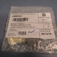 MARKEM IMAJE Compatible 1PENM6092P CONNECTORRECUP/BLEEDFOR TWIN JET ENM6092