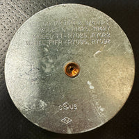 GRASCO SPRINKLER HEAD 1/2 IN NPT, BRASS, W/ 31/2 IN SHIELD, 165 DEGREE
