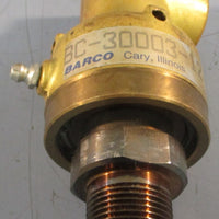 Barco BC300031201 Rotary Union Rotary Joint 3/4" NPT E75 LH