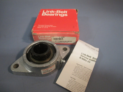 LinkBelt New Ball Bearing Flange Unit 13/16" FX3S219EK75