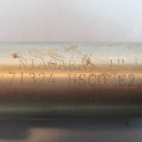 Niagara 1" 71324 HSCO E2 Lead=5.880 Pro CNC Resharpened Roughing End Mill Used