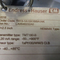 Endress+Hauser Temperature Control Transmitter TH131A13X1BBA1AK 81705167000