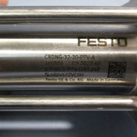 FESTO 160884 DOUBLE ACTING PNUEMATIC CYLINDER 145 PSI 10 BAR CRDNG3220PPVA