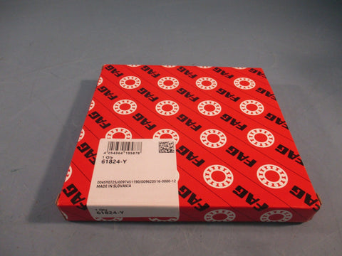 FAG 61824-Y Single Row Deep Groove Radial Ball Bearing 120x150x16