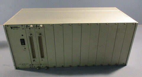 National Instruments  SCX1-1001  Chassis  1814555-01 w/  SCXI-1181