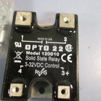 Opto 22 Solid State Relay 10A 332VDC Control 120D10