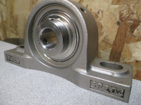 IPTCI PILLOW BLOCK BEARING STAINLESS STEEL SP204 SUC202-10G