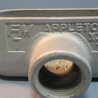 Appleton X37 Cross Ported 1" Conduit Body FM7 NWOB