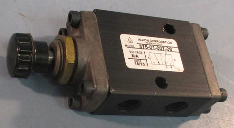 Alkon Corporation 3750100708 Pneumatic Valve Heavy Duty 45/8" Length